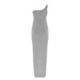 thumbnail image 5 of Robes de Cocktail d'Été Grande Taille BLVB pour Femmes, Robe Longue Froncée à Épaules Dénudées, Fendue, pour Fête, Boîte de Nuit, Plage, 5 of 5