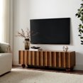 thumbnail image 1 of Modway Sorren Scalloped 54" Wood TV Stand in Walnut, 1 of 9