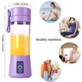 thumbnail image 3 of Jinsinto Portable Electric Juicer purple, 3 of 5