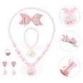thumbnail image 3 of Ensemble de 6 Pcs Collier Bracelet Décoratif pour Enfants Bague à Doigt, 3 of 8
