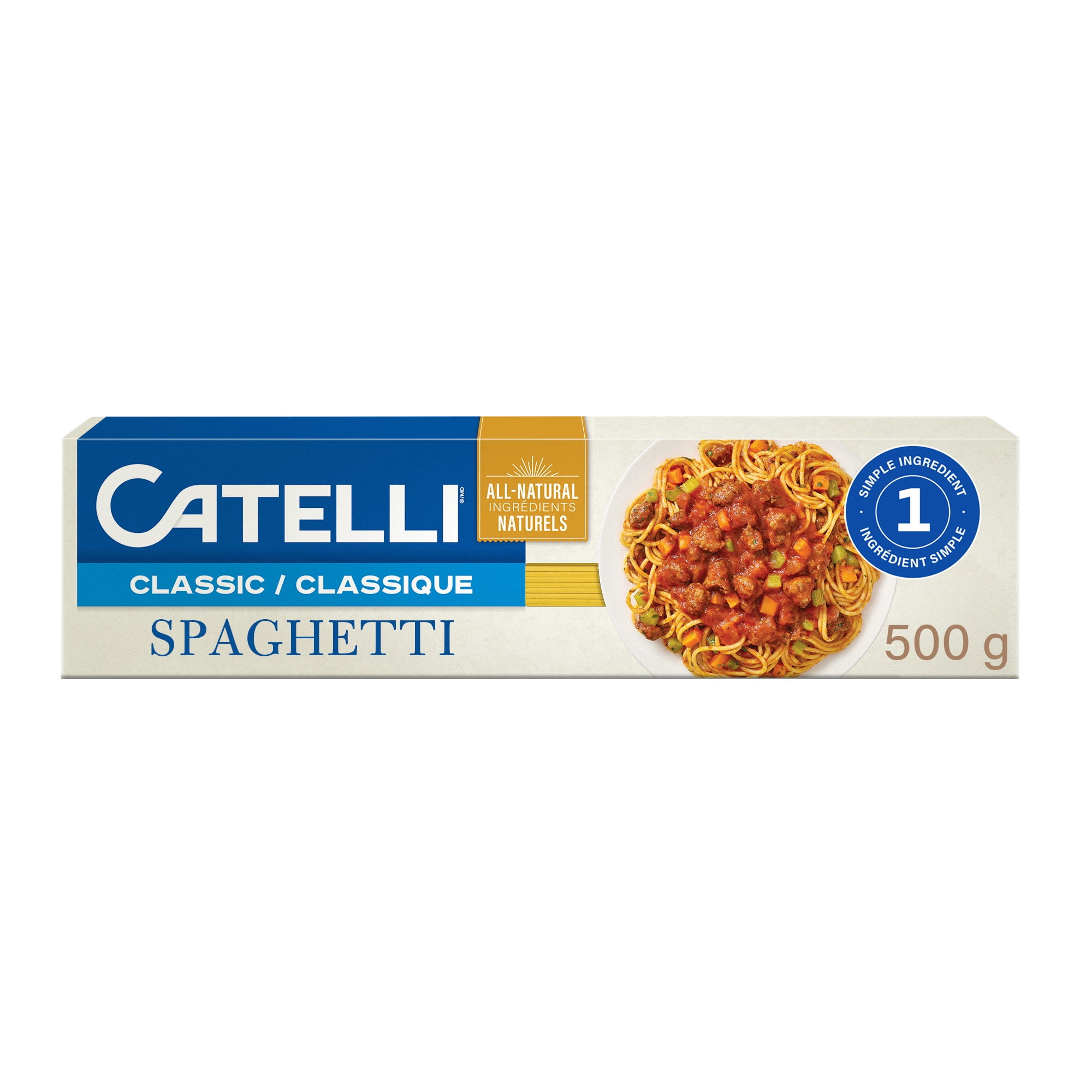 Spaghetti Catelli Classique entièrement naturels