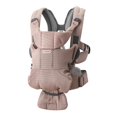 thumbnail image 2 of BabyBjorn Baby Carrier Free - 3D Mesh, Dusty Pink, 2 of 5