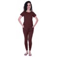 thumbnail image 1 of Moomaya Nightwear Set Watermelon Embroidery Slimfit Pyjamas Sleepwear 2 Pcs Set, 1 of 6