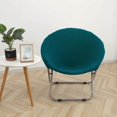 thumbnail image 3 of Easy To Chair For Folding Fits Slipcover For Easy Jacquard Moon Circle And Slipcover Easy To Clean In Various Colors Chair Fits black blue, 3 of 9