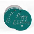 thumbnail image 2 of Inkdotpot 100 Pack Real Silver Foil Paper Tags Happy Birthday Favor Hang Tags, 2 of 6