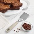 thumbnail image 3 of Mainstays Stainless Steel Dessert Spatula, Grey, 3 of 11