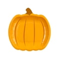 thumbnail image 2 of Way to celebrate 12 Count Pumpkin Shape Plate, 2 of 4