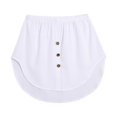 thumbnail image 1 of Birdeem Women's Stacked Skirt with Checkered Hem, 1 of 1