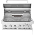 thumbnail image 3 of Spire 6-Burner Built-In Propane Gas Island Grill Head in Stainless Steel with Rear Burner, 3 of 6