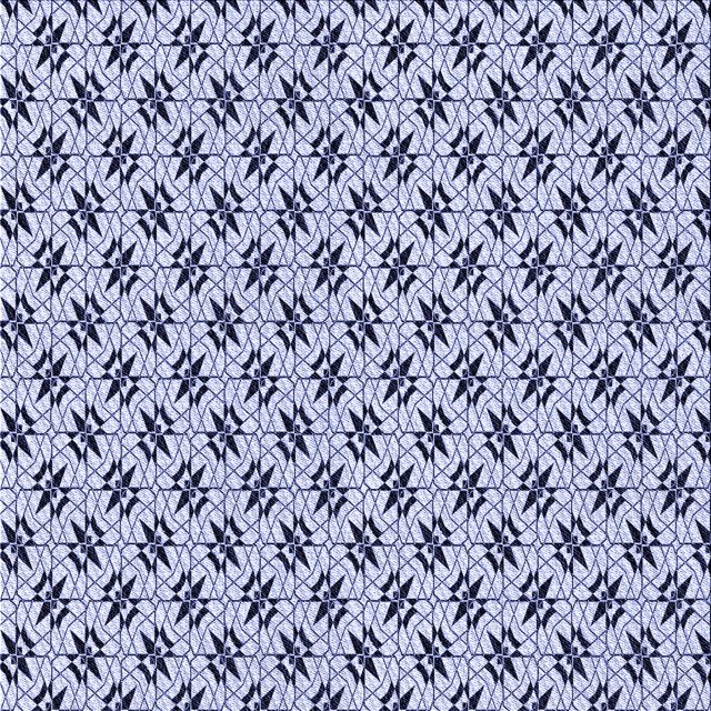 Ahgly Company Machine Washable Indoor Square Transitional Heavenly Blue Area Rugs, 5' Square