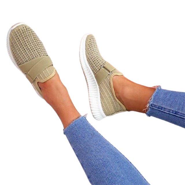 Chaussures à Enfiler avec Semelle Orthopédique Espadrilles Mode pour Femmes Espadrilles à Plateforme pour Femmes Chaussures de Marche