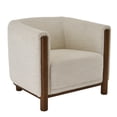 thumbnail image 4 of Better Homes & Gardens Chunky Frame accent chair, Cream, 4 of 6