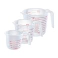 thumbnail image 2 of A Set of 3 Clear Graduated Water Cup, Graduated Measuring Cup, Oil Measuring Cup, Baking Metering Tool, Measuring Tools, Liquid Measure Cup, Measuring Cup With Scale, Plastic Measuring Cup, 2 of 7