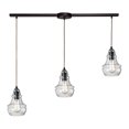 thumbnail image 1 of Elk Lighting Menlow Park 3 Light Pendant in Oil Rubbed Bronze, 1 of 1