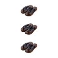 thumbnail image 1 of ZheElen Japanese Clogs Slippers Geta Sandals Flip Flops for Men Women 36 Blue Round Size 41 3Set, 1 of 6