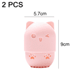 thumbnail image 2 of Silicone Makeup Sponge Travel Protective Plastic Beauty Blender Holder, 2 of 5