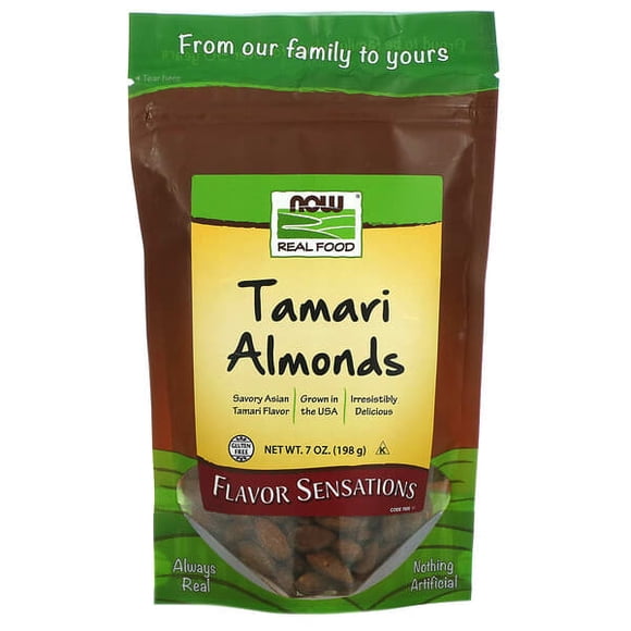 NOW Foods - Tamari Almonds - 7 oz.
