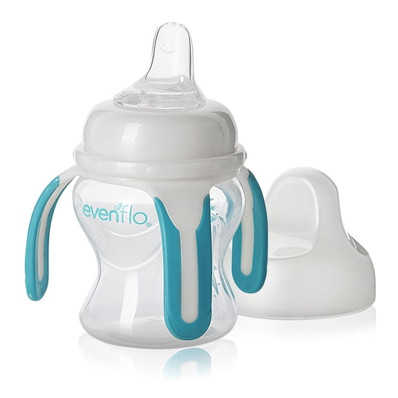 Evenflo Alimentation Soft-Flo Gobelet d'Apprentissage à Bec Souple à 3 Poignées