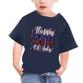 thumbnail image 3 of TopLLC Manches Courtes Col Rond Blouses & Chemises Chemises pour Enfants T-Shirt Graphique Manches Courtes Col Rond Crop Top pour 3-14 Ans Filles et Garçons T-Shirt Tee Blouse Fille, 3 of 4