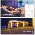 thumbnail image 3 of facefd RGB LED Light Strip Controller Mobile Phone Remote Bedroom Wall Bar Movie Lamp Dimmer Switch Lighting Accessories RGBW 5 Holes, 3 of 8