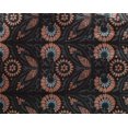 thumbnail image 4 of oneOone Georgette Viscose Fabric Leaves & Floral Block Print Sewing Fabric BTY 42 Inch Wide, 4 of 4