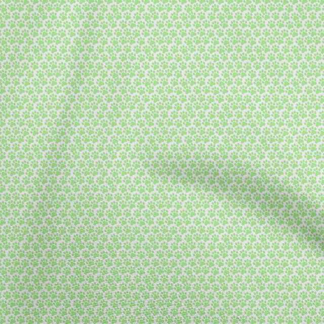 oneOone Cotton Poplin Light Green Fabric Animal Craft Projects Decor Fabric Printed By The Yard 56 Inch Wide