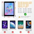 thumbnail image 2 of Case for iPad 6th/5th Generation (9.7 Inch, 2018/2017 Model),iPad Air 2 & 1st Case, iPad Pro 9.7 Case, 2 of 5