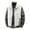 White, variant on Lovzfmll Men's Work Vest for Men Stand Collar Multiple Pockets Photography White, 4XL