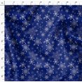 thumbnail image 4 of Soimoi Blue Modal Satin Fabric Snow Flakes Floral Fabric Prints By Yard 42 Inch Wide, 4 of 5