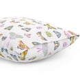 thumbnail image 4 of Mainstays Kids 220TC Cotton Butterfly Double, 4 Piece Sheet Set, 4 of 8