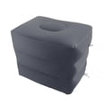 thumbnail image 1 of Coussin Repose-Pieds de Voyage, Coussin Durable Gonflable Jambe Pied Gris Foncé, 1 of 8