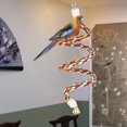 thumbnail image 3 of GROWTH TANK Bird Rope Perch Stand Parrot Climbing Rope for Lovebirds Cage Standing Toy 39.37inch, 3 of 9