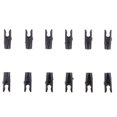 thumbnail image 2 of 12 Pcs Queues de Puits pour la Chasse Noir, 2 of 8