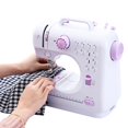 thumbnail image 2 of Portable Sewing Machine 12 Built-In Stitches Crafting Mending Machine With Foot Pedal Travel Sewing Machines For Beginners, 2 of 7