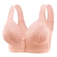 thumbnail image 1 of Yuyuzo Front Closure Bras for Women Wireless Push up Bralette Full Coverage High Support Everyday Bras, 1 of 7