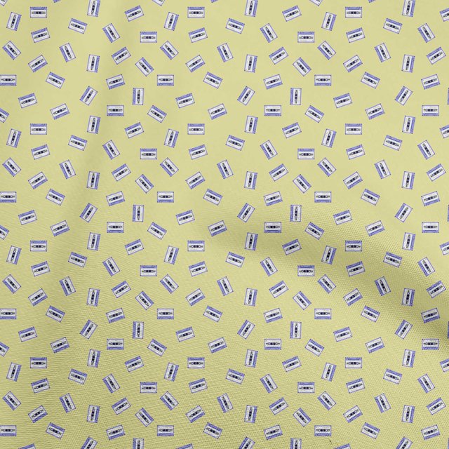 oneOone Georgette Viscose Lime Fabric Kids Fabric For Sewing Printed Craft Fabric By The Yard 42 Inch Wide