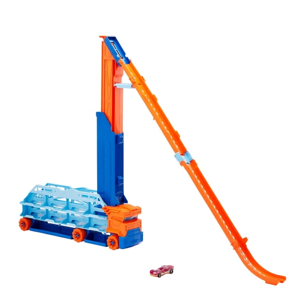 Hot Wheels Transporteur Avec Pente De Vitesse