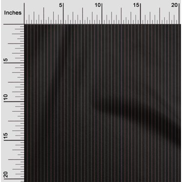 oneOone Cotton Poplin Black Fabric Pin Stripe Sewing Fabric By The Yard Printed Diy Clothing Sewing Supplies 42 Inch Wide