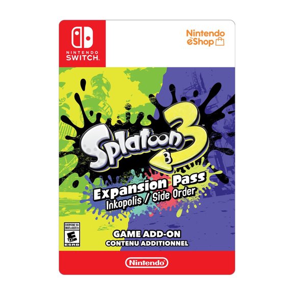 Nintendo Switch Splatoon 3 Expansion Pass $31.99 (Code Numérique)