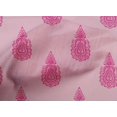 thumbnail image 4 of oneOone Cotton Cambric Fabric Paisley Block Print Fabric By Yard 56 Inch Wide, 4 of 4