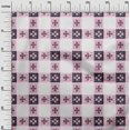 thumbnail image 2 of oneOone Viscose Chiffon Fabric Check Ikat Fabric Prints By Yard 42 Inch Wide, 2 of 4