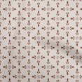 thumbnail image 1 of oneOone Viscose Chiffon Beige Fabric Asian Block Craft Projects Decor Fabric Printed By The Yard 42 Inch Wide, 1 of 4