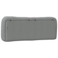 thumbnail image 5 of vidaXL Headboard Cushion Light Grey 137 cm Fabric, 5 of 5
