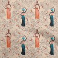 thumbnail image 1 of oneOone Polyester Spandex Peach Fabric African Sewing Craft Projects Fabric Prints by Yard 56 Inch Wide, 1 of 4