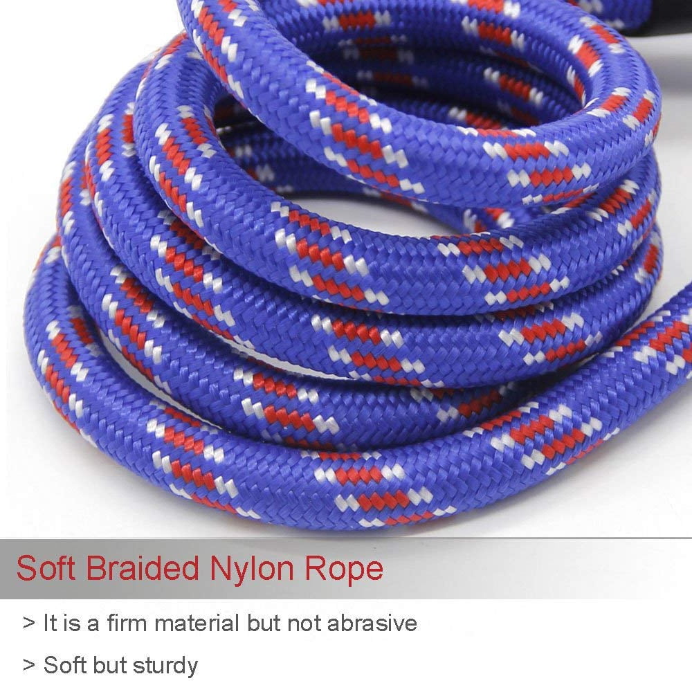 Dog Training Leash, Strong Slip Lead, Standard Adjustable Pet Slipknot Nylon Leash for Small Medium Dogs