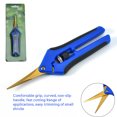 thumbnail image 4 of Stainless steel garden pruning shears gold-plated titanium spring safety lock pruning shears, 4 of 9