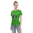 thumbnail image 4 of Women's Basic Short Sleeve T-Shirt One Piece Big Bear, 4 of 6