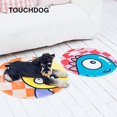 thumbnail image 2 of Touchdog PB103 Cartoon Crabby Tooth Monster Rounded Cat & Dog Mat - Navy Monster - One Size, 2 of 3