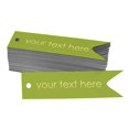 thumbnail image 1 of Darling Souvenir Pack Of 100 Real Gold Foil Personalized Paper Tags Your Text Here Party Favor Hang Tags, 1 of 1