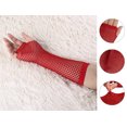 thumbnail image 2 of Unique Bargains Gants Résille Sans Doigts Longueur Coude pour Femmes 2 Paires, 2 of 5